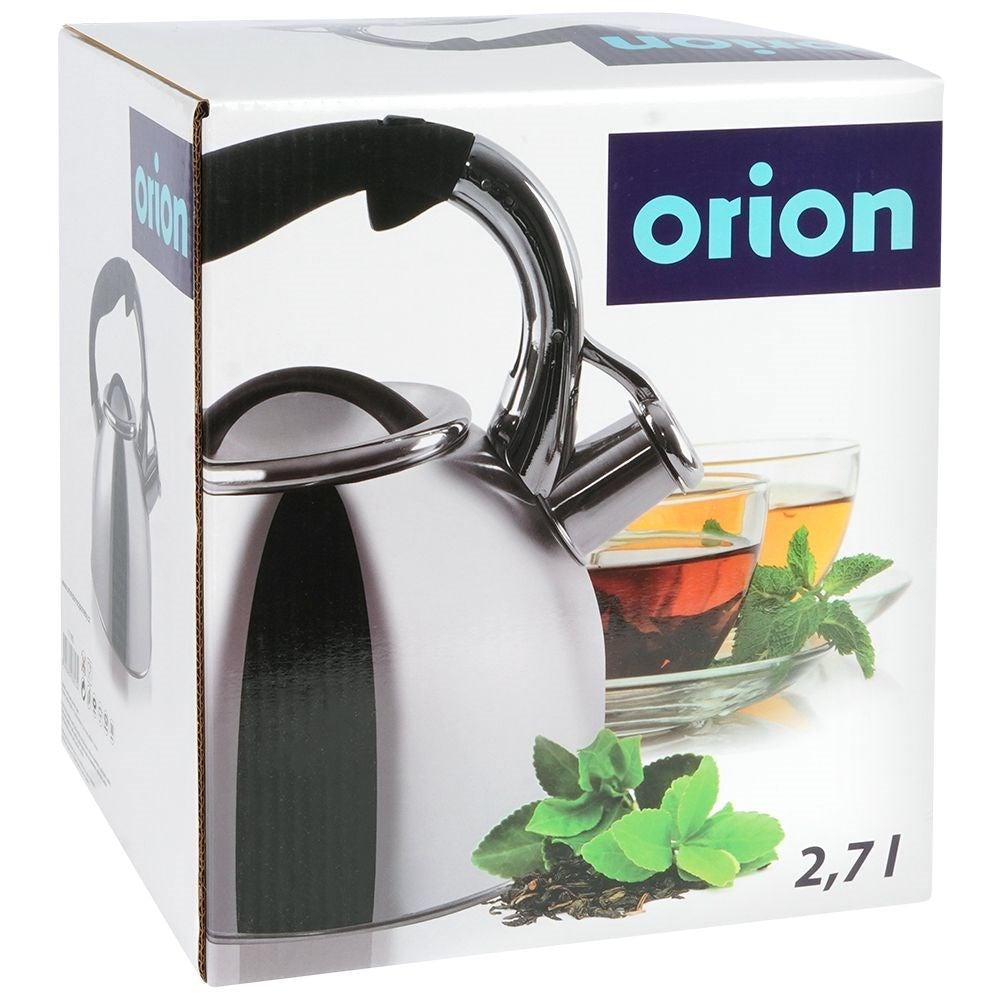 Kettle in Stainless Steel with Automatic Whistle