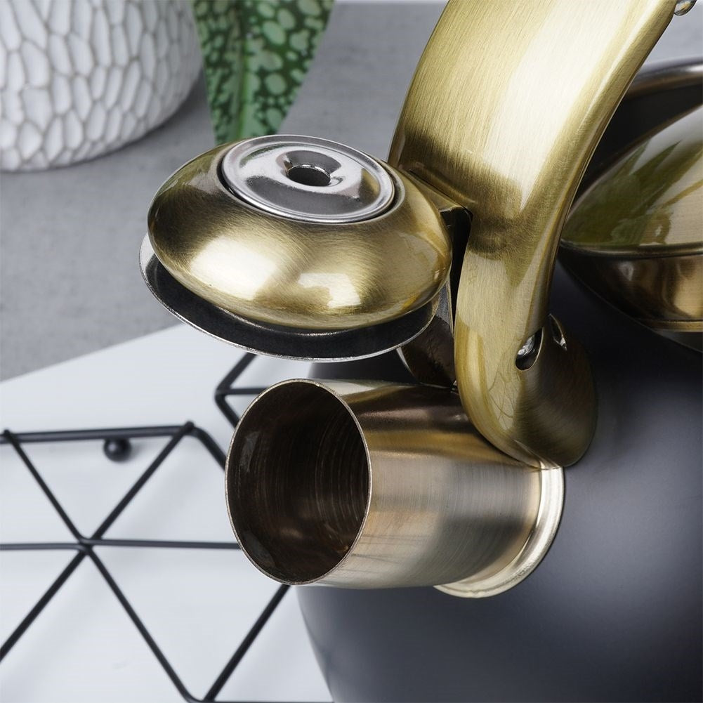 Kettle in Stainless Steel with Automatic Whistle