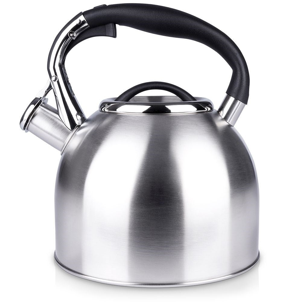 Kettle in Stainless Steel with Automatic Whistle