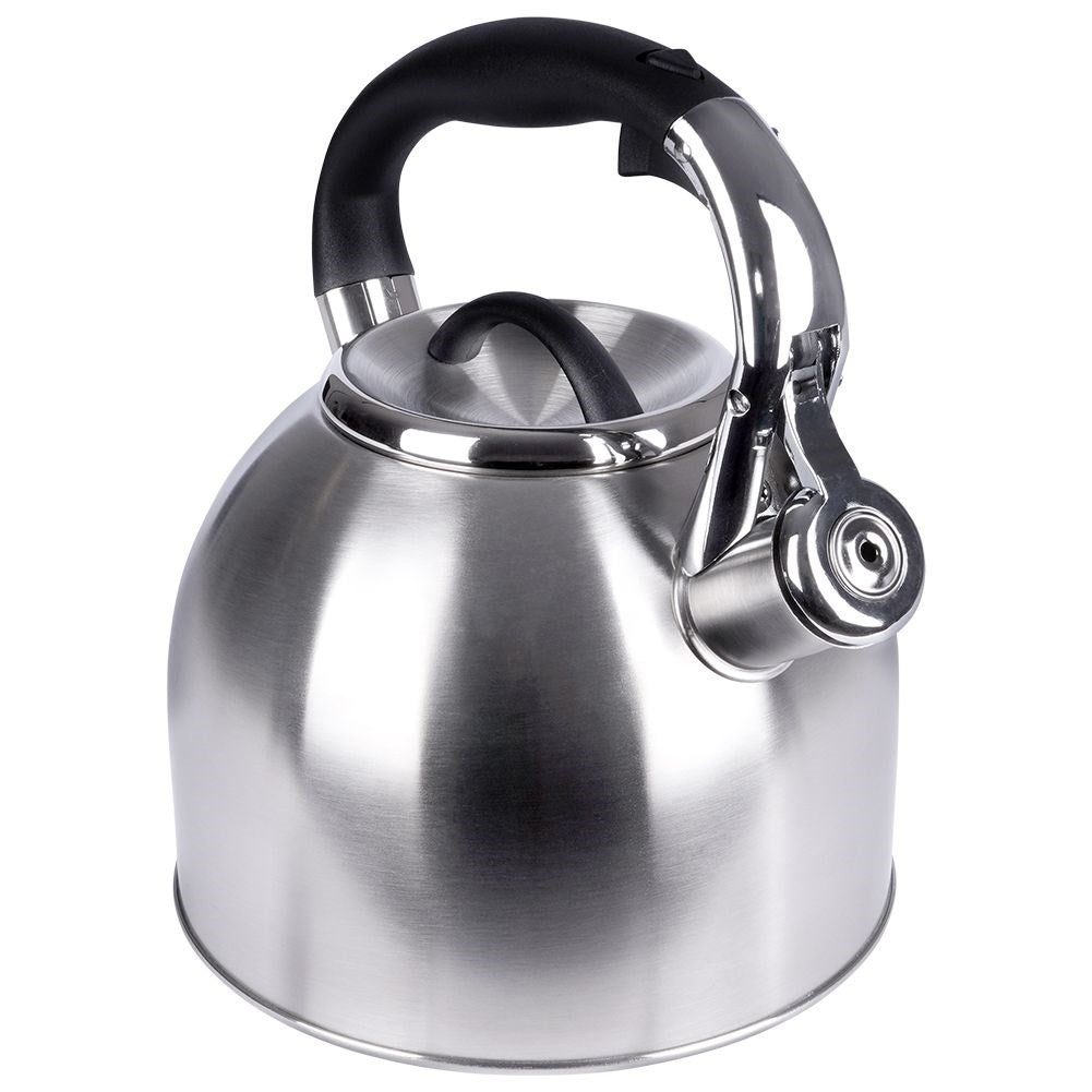 Kettle in Stainless Steel with Automatic Whistle
