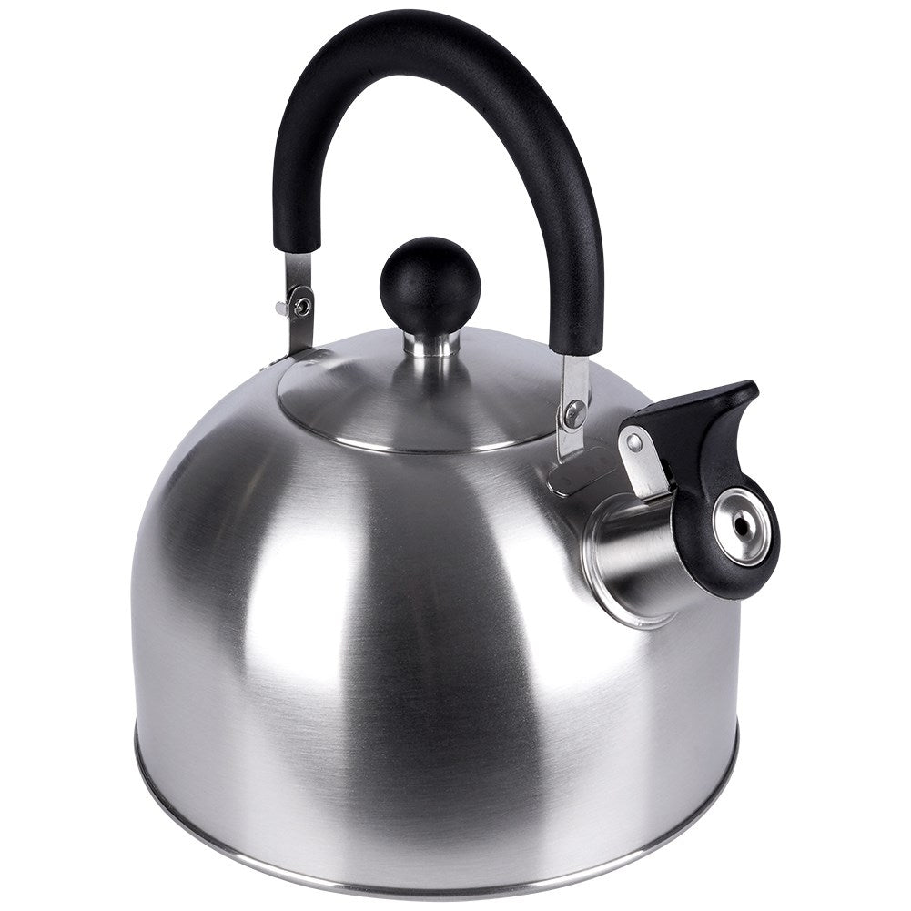 Kettle in Stainless Steel with Whistle and Nylon Handle