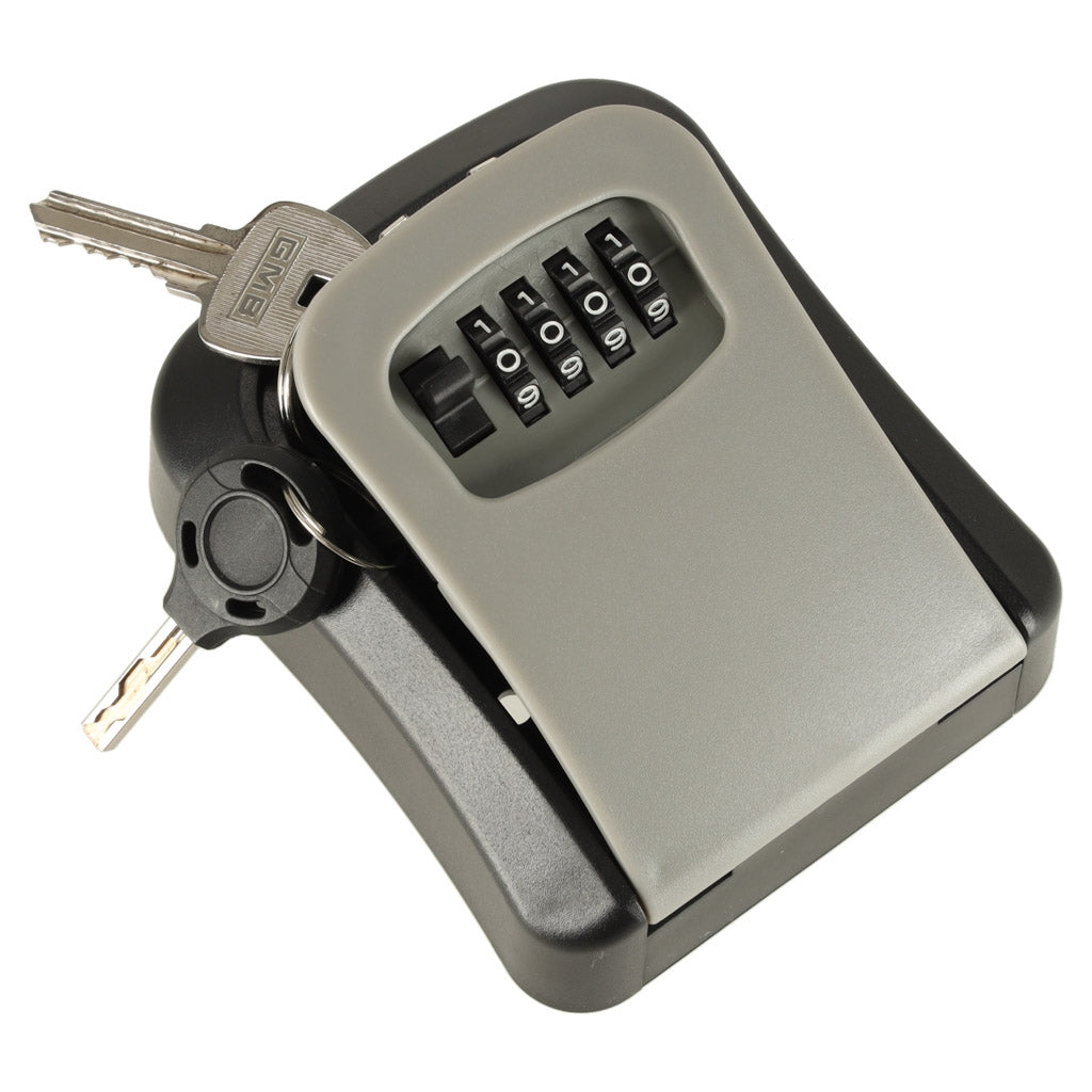 Key Lock Box Wall-Mount Safe with Code Lock