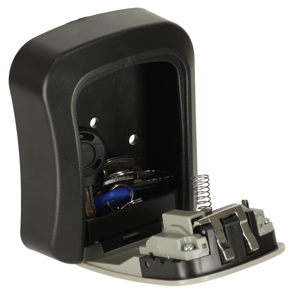 Key Lock Box Wall-Mount Safe with Code Lock