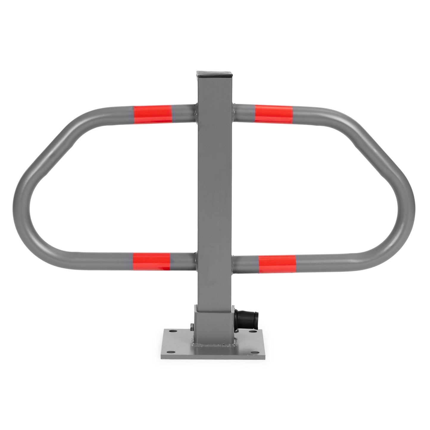 Key-Operated Folding Parking Lock, 50 cm, Reflective