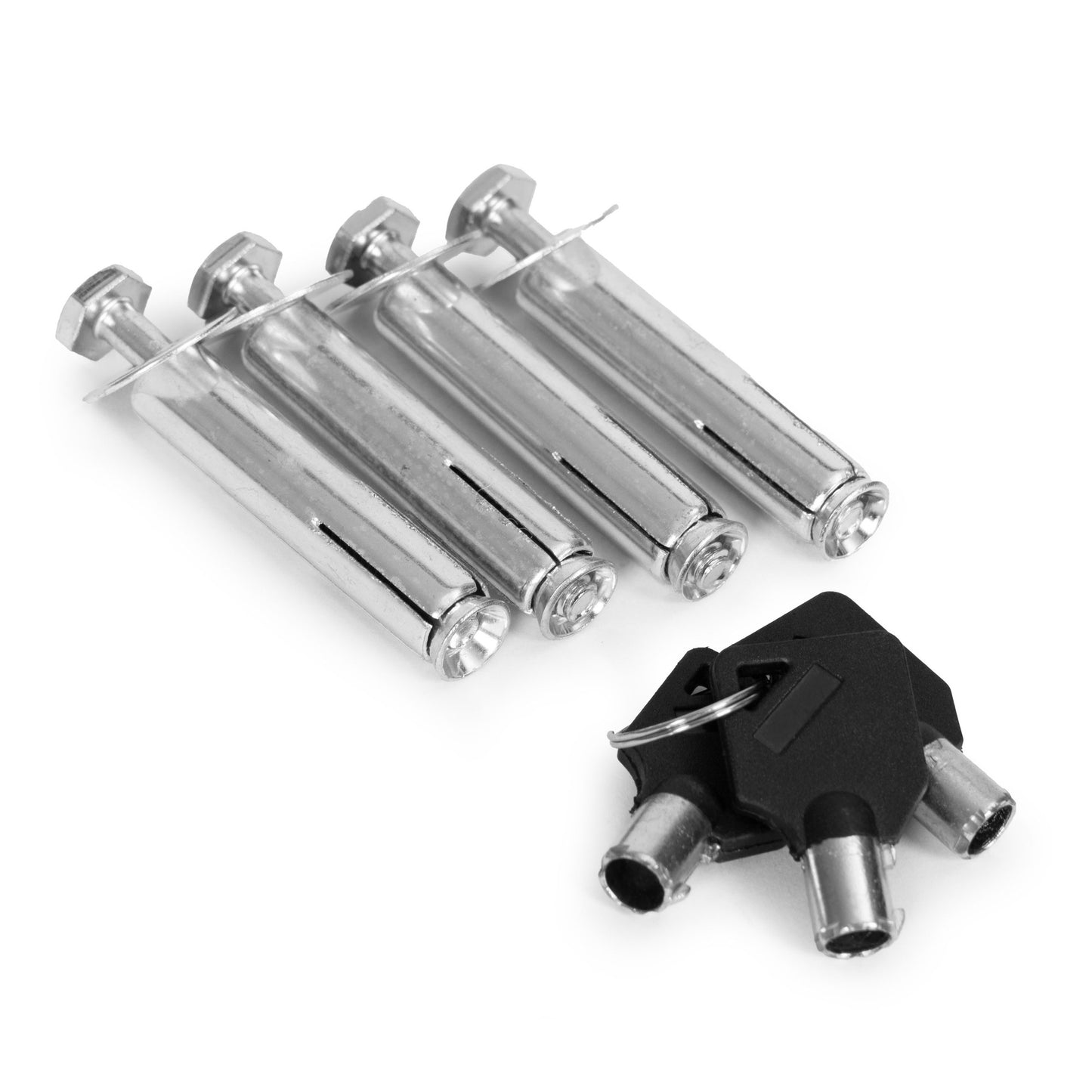 Key-Operated Folding Parking Post, 60 cm Iron