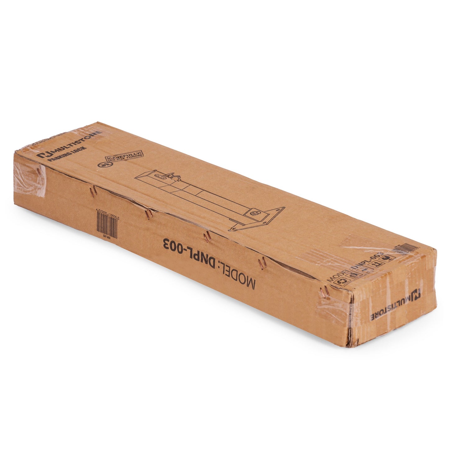 Key-Operated Folding Parking Post, 60 cm Iron