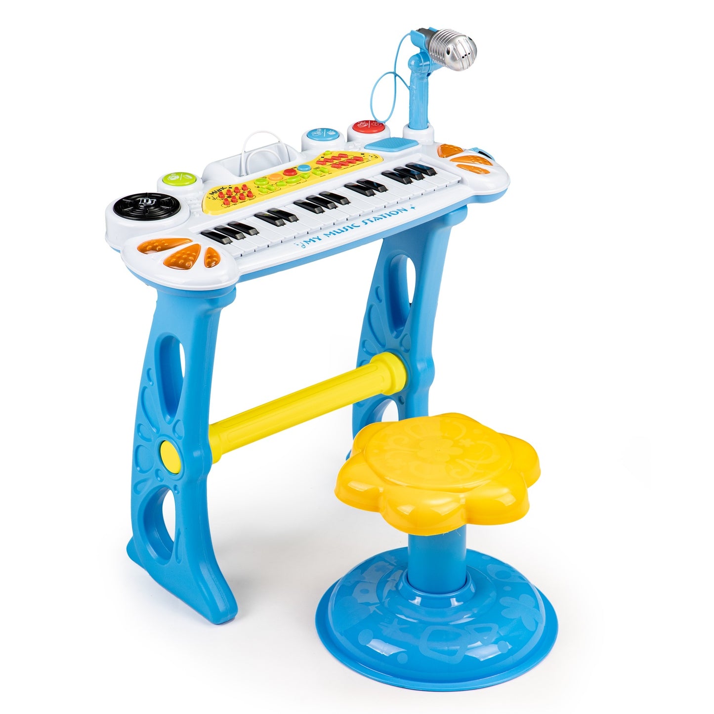 Keyboard organ piano with microphone mp3
