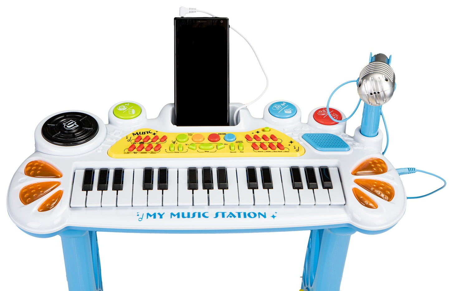 Keyboard organ piano with microphone mp3