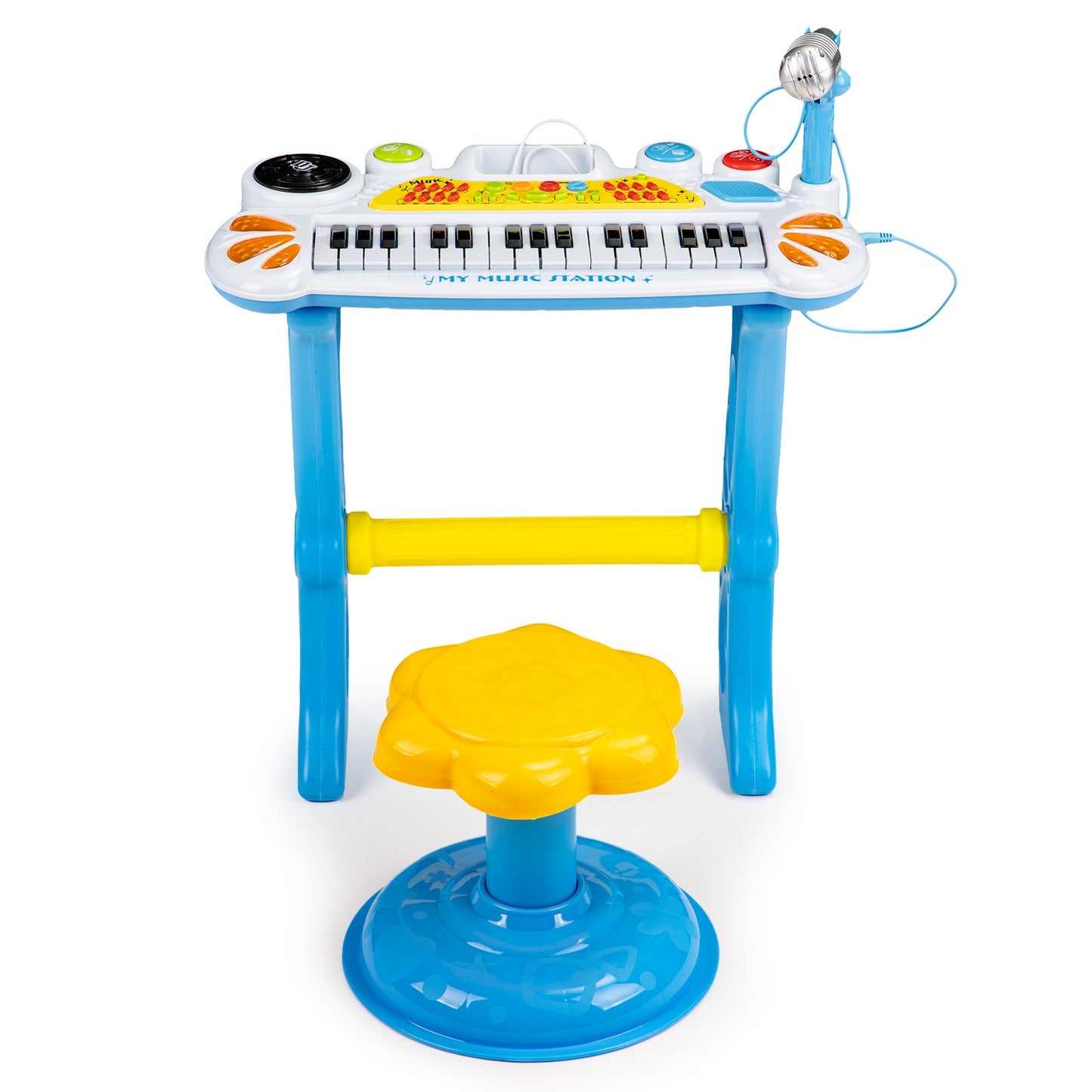Keyboard organ piano with microphone mp3