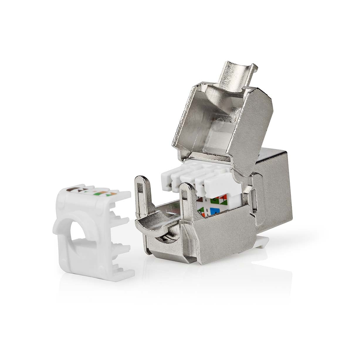 Keystone | CAT6 | RJ45 Female | S/FTP | Metal | Box