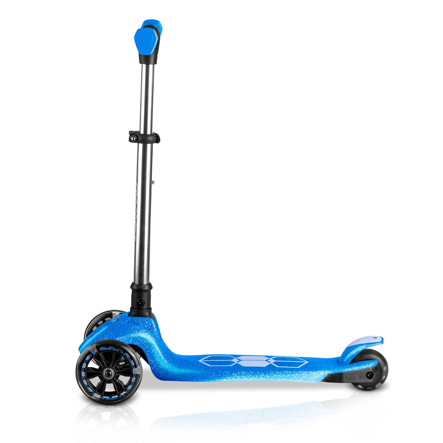 Kids' 3-Wheel Balance Scooter with LED Lights, Blue