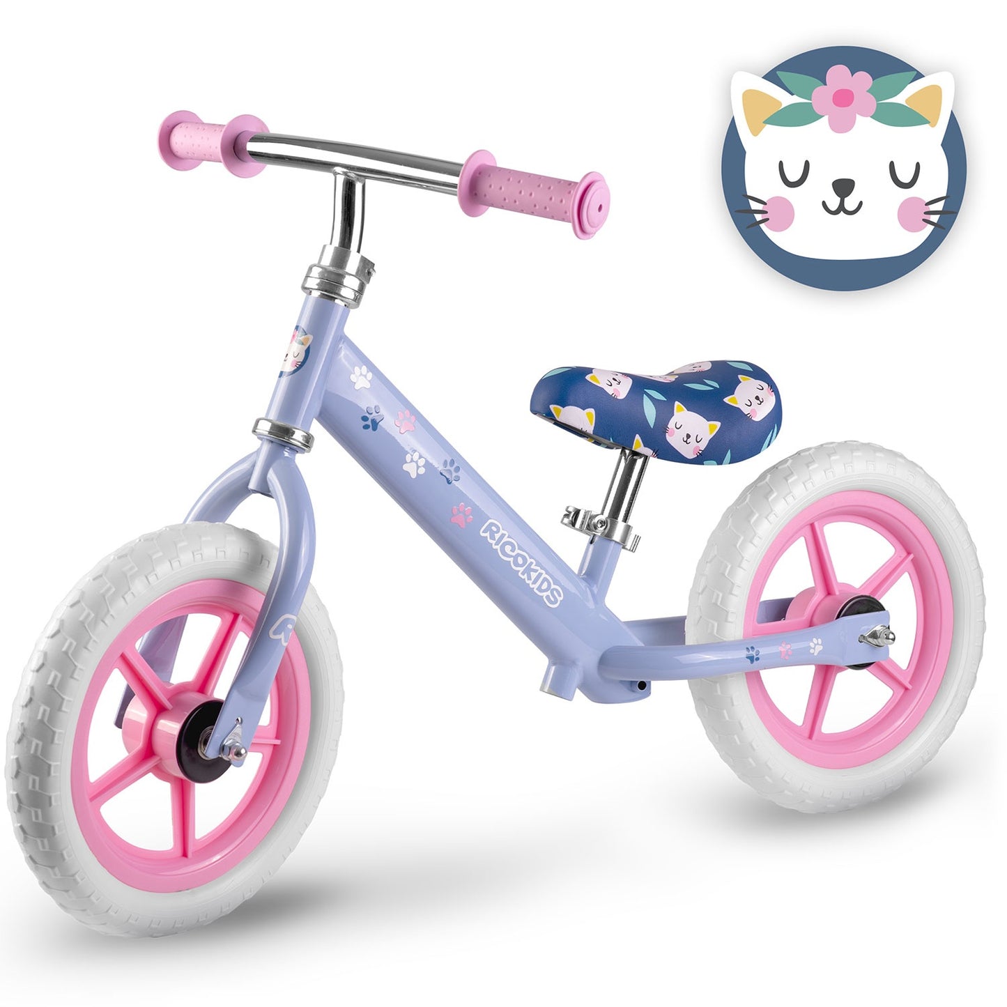 Kids' Balance Bike – Adjustable, Lightweight Design