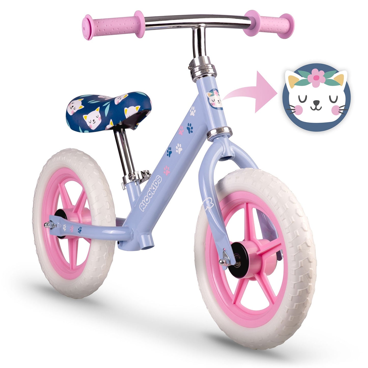 Kids' Balance Bike – Adjustable, Lightweight Design