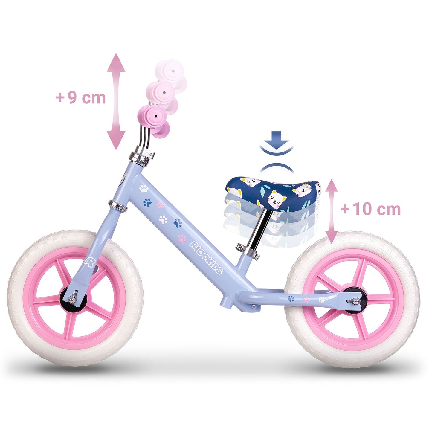 Kids' Balance Bike – Adjustable, Lightweight Design