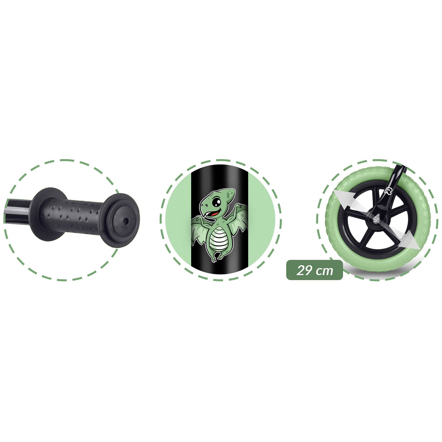 Kids' Balance Bike, Adjustable Seat, Lightweight