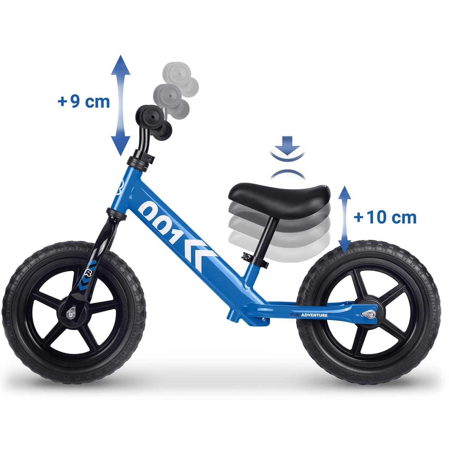 Kids Balance Bike, Adjustable Seat, Lightweight Design