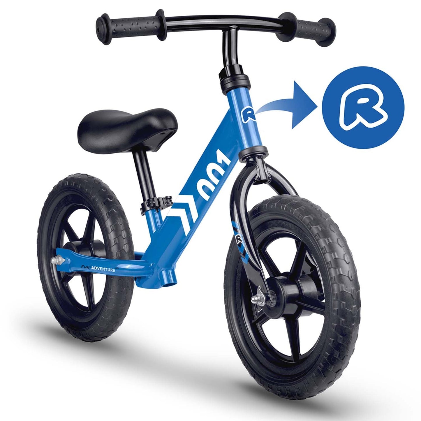 Kids Balance Bike, Adjustable Seat, Lightweight Design