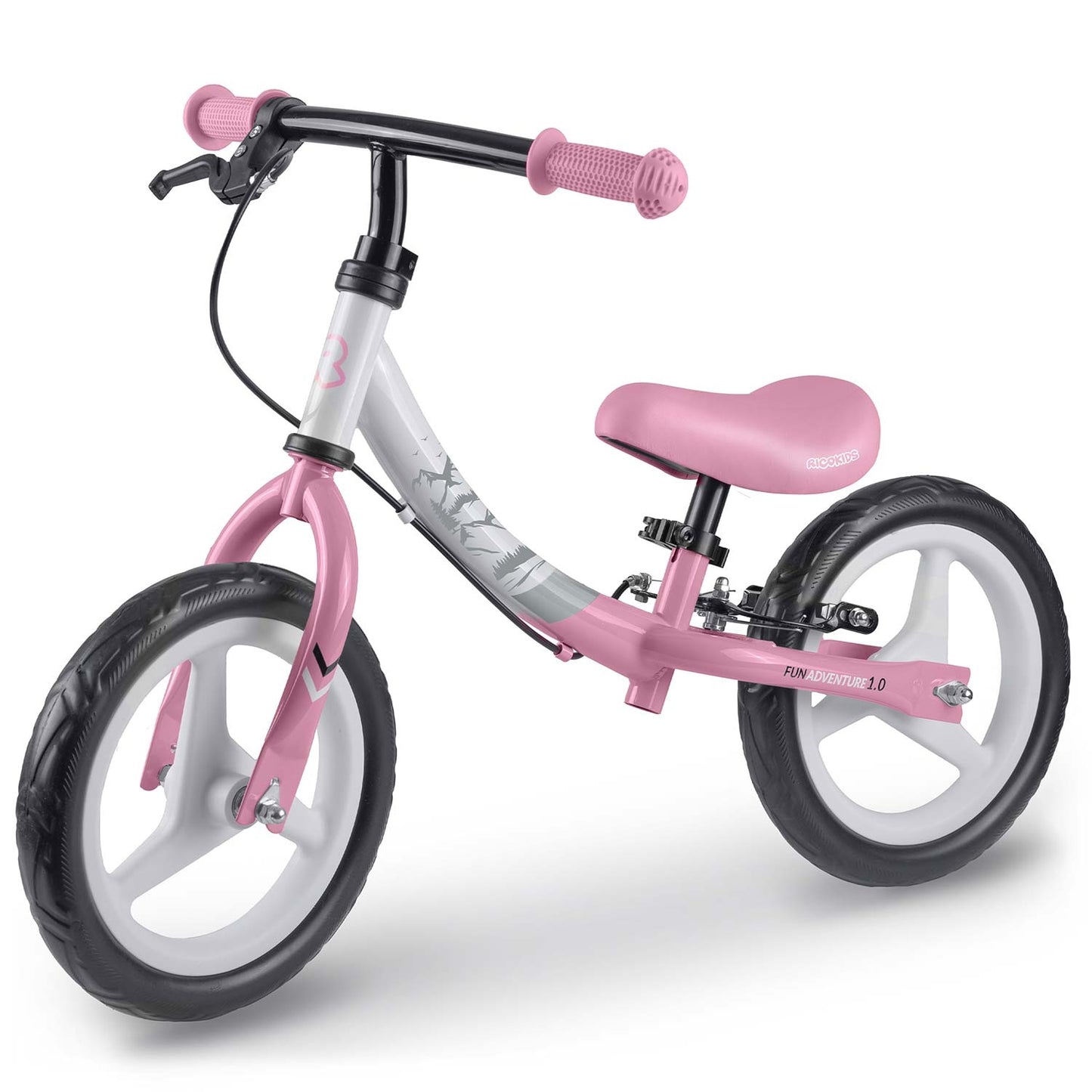 Kids' Balance Bike, Lightweight, Adjustable Seat