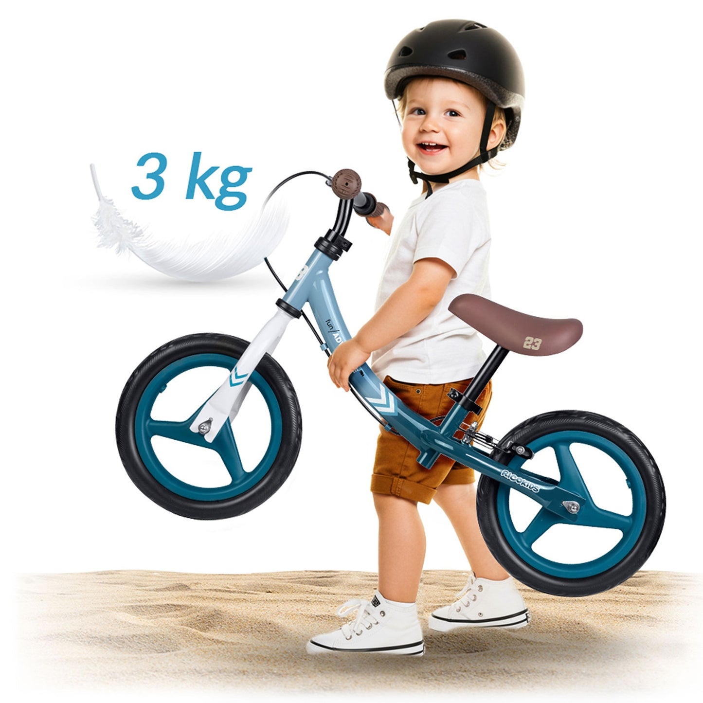 Kids' Balance Bike – Lightweight, Adjustable Seat