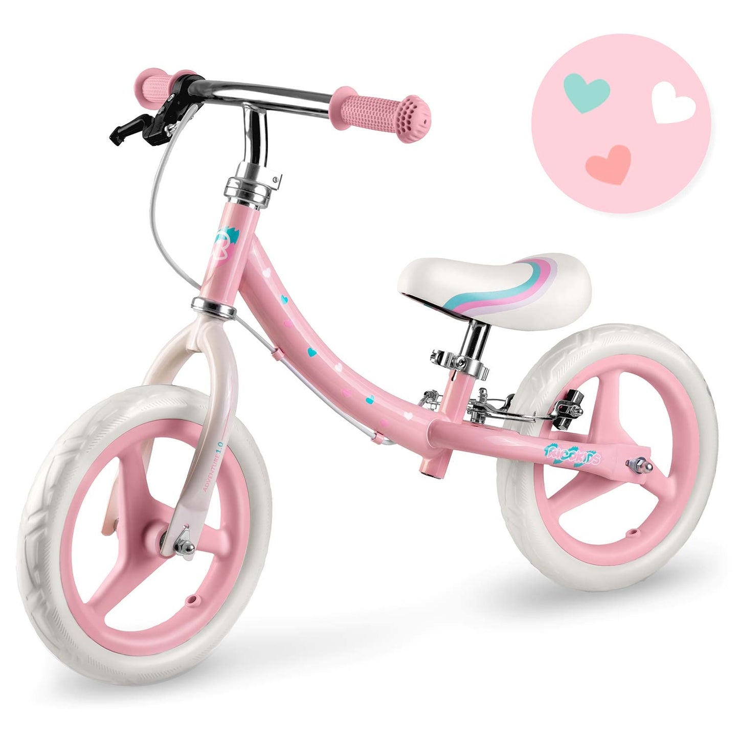 Kids' Balance Bike – Lightweight, Adjustable Seat