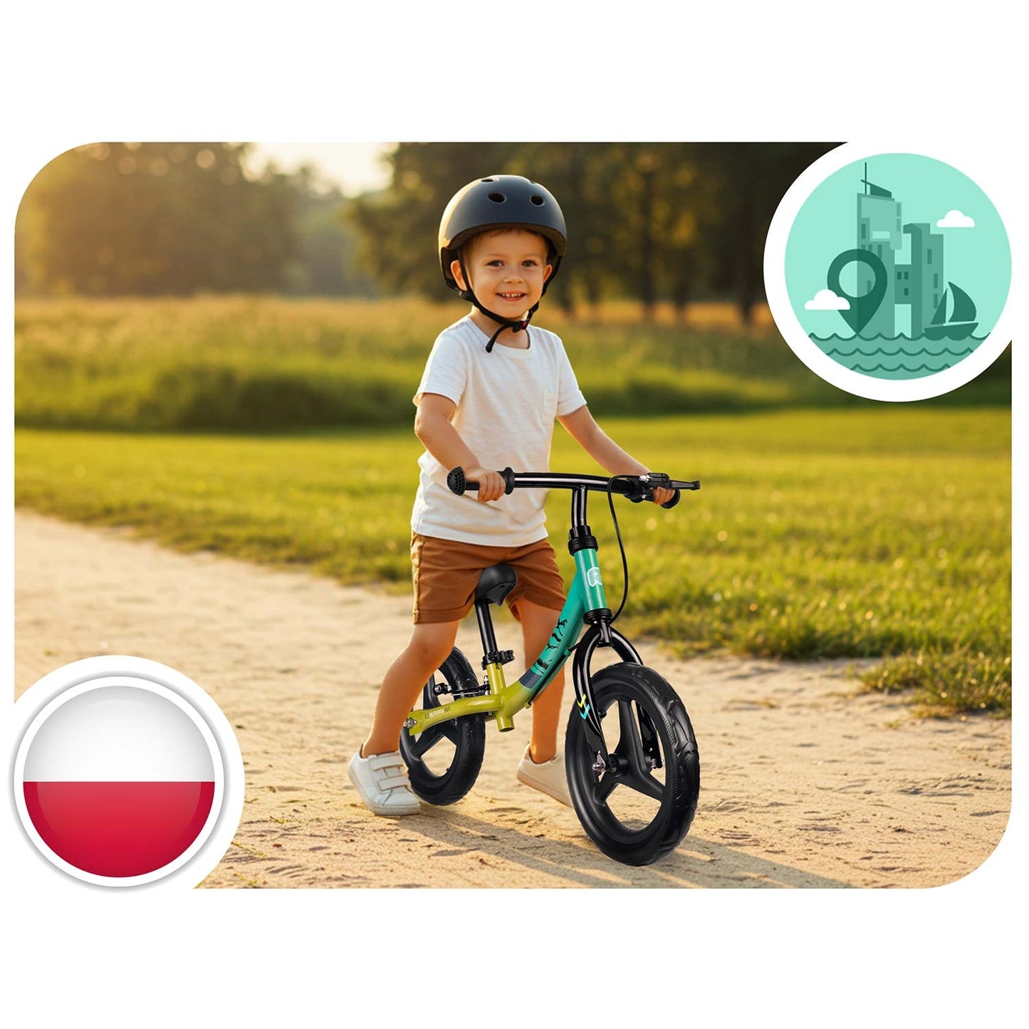 Kids Balance Bike – Lightweight, Adjustable Seat