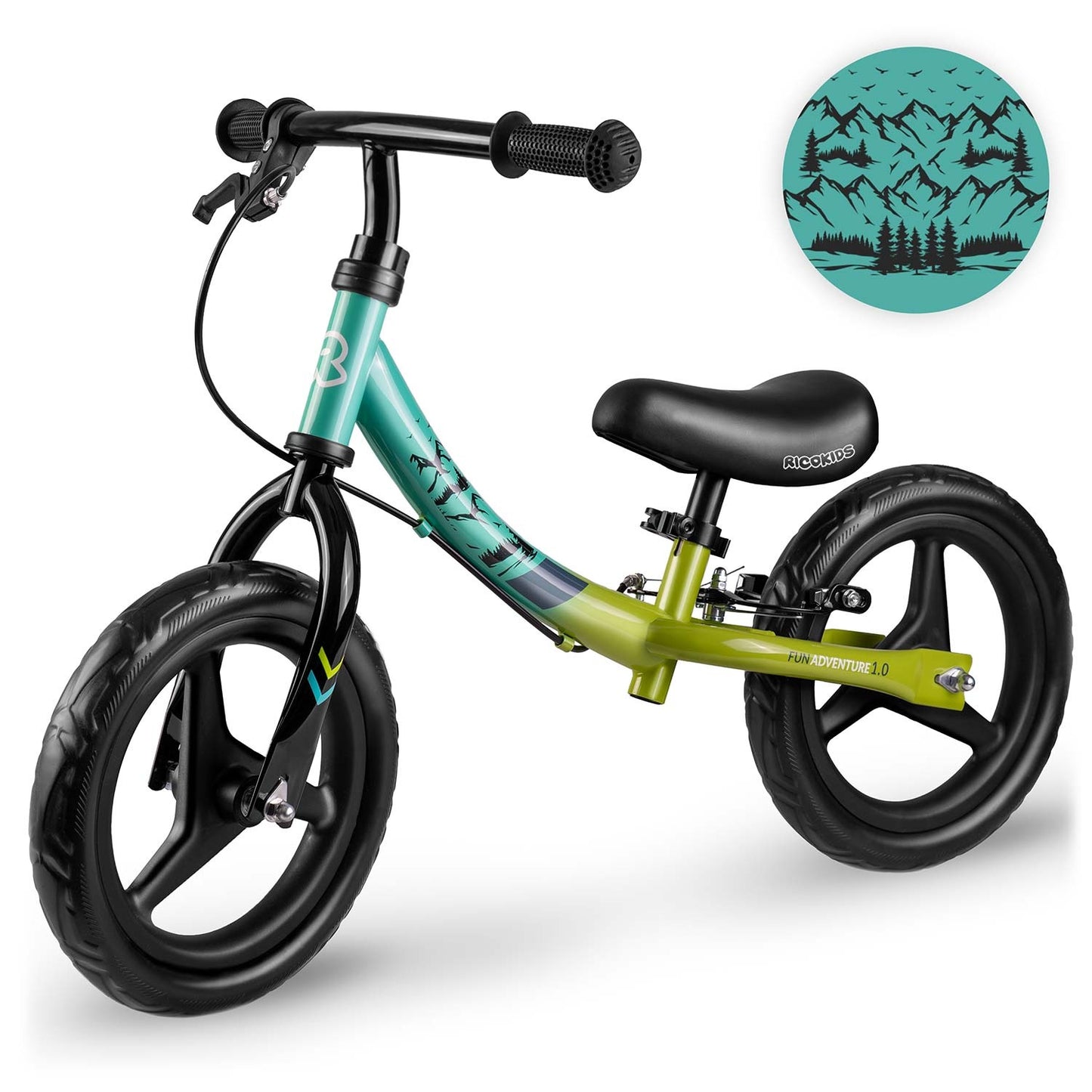 Kids Balance Bike – Lightweight, Adjustable Seat
