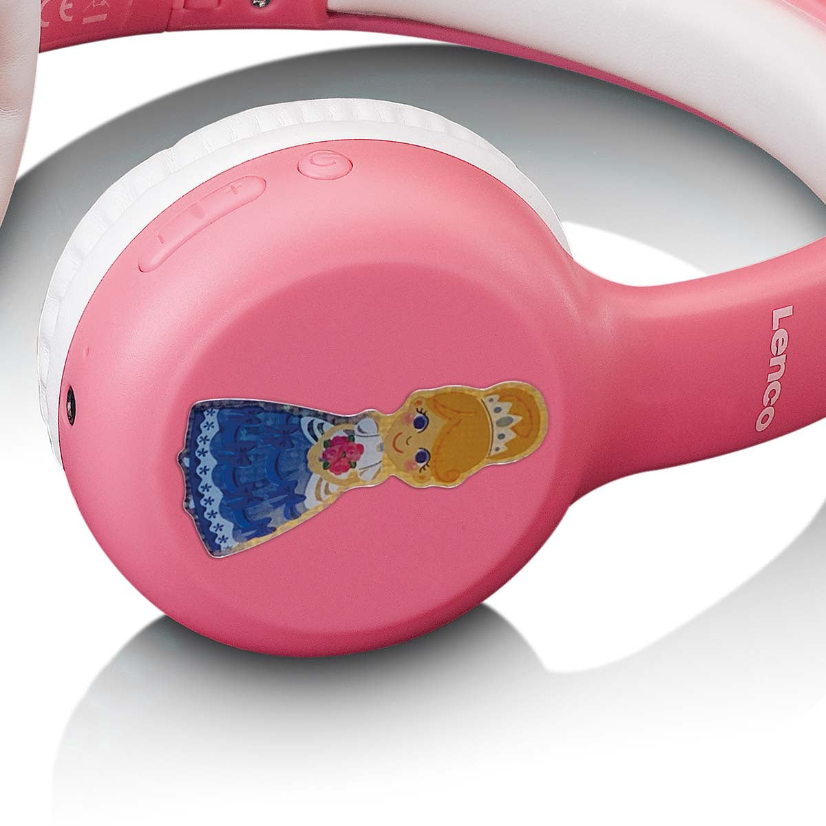 Kids Bluetooth Headphones with Volume Limiter, Pink