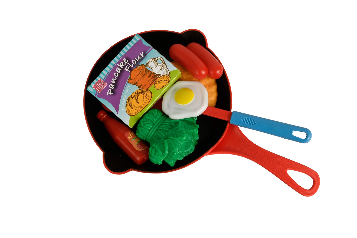 Kids Cooking Playset – 8-Piece Kitchen Toy Set