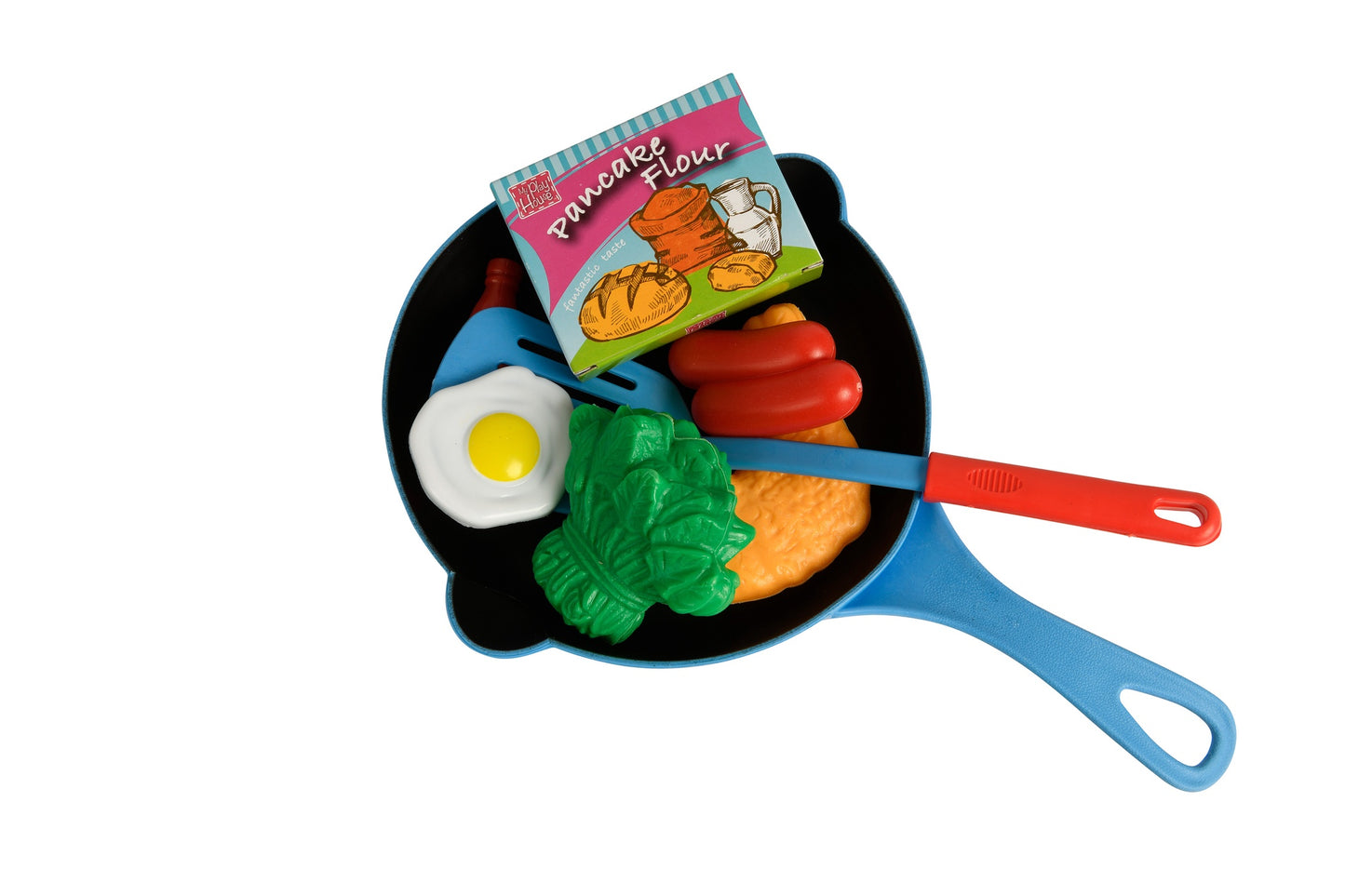 Kids Cooking Playset – 8-Piece Kitchen Toy Set