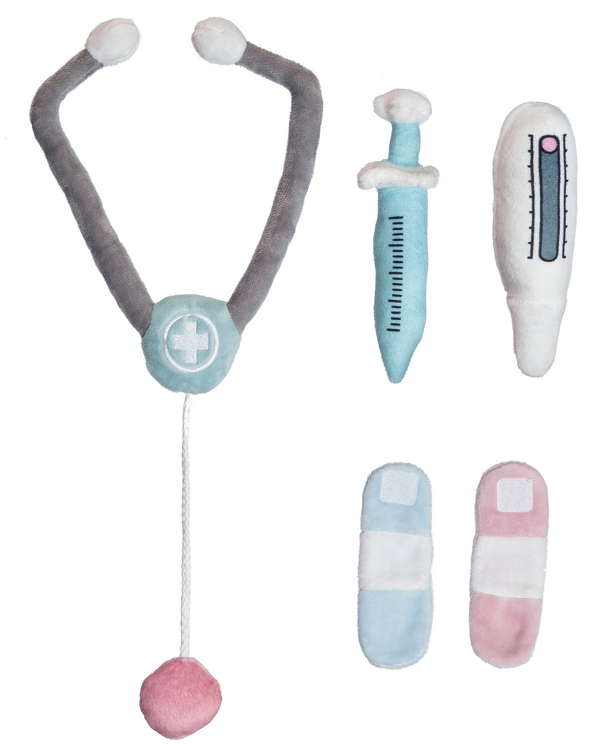 Teddy Doctor Playset with Bag & 6 Accessories