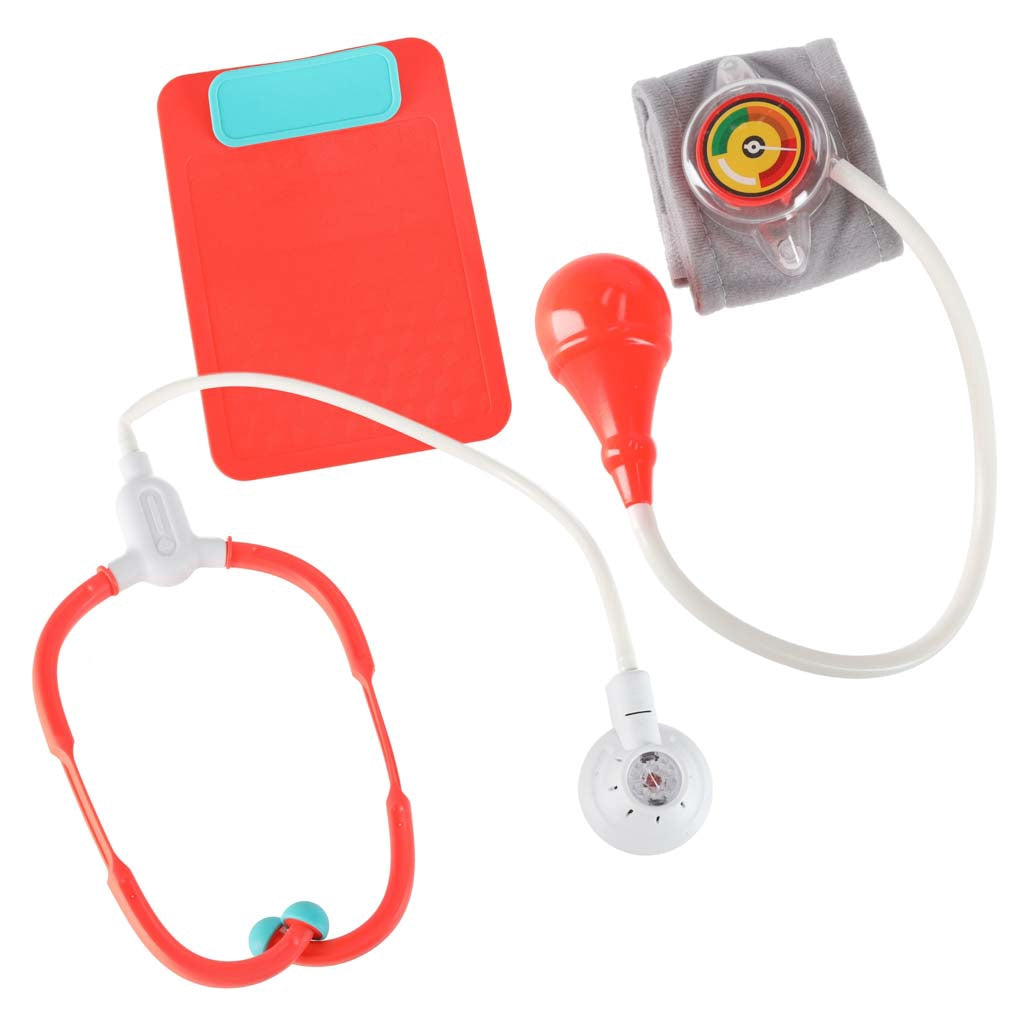 Kids Doctor Playset, Interactive Medical Station, Lights Sounds