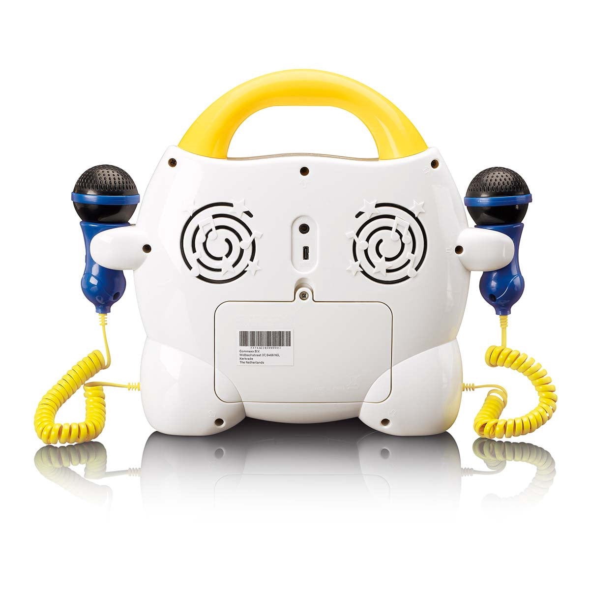 Kids Portable Bluetooth CD Player with 2 Mics & Antishock