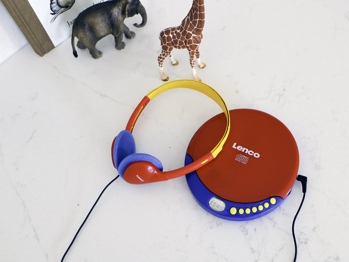 Kids Portable CD Player with Sound Limiter, Rechargeable