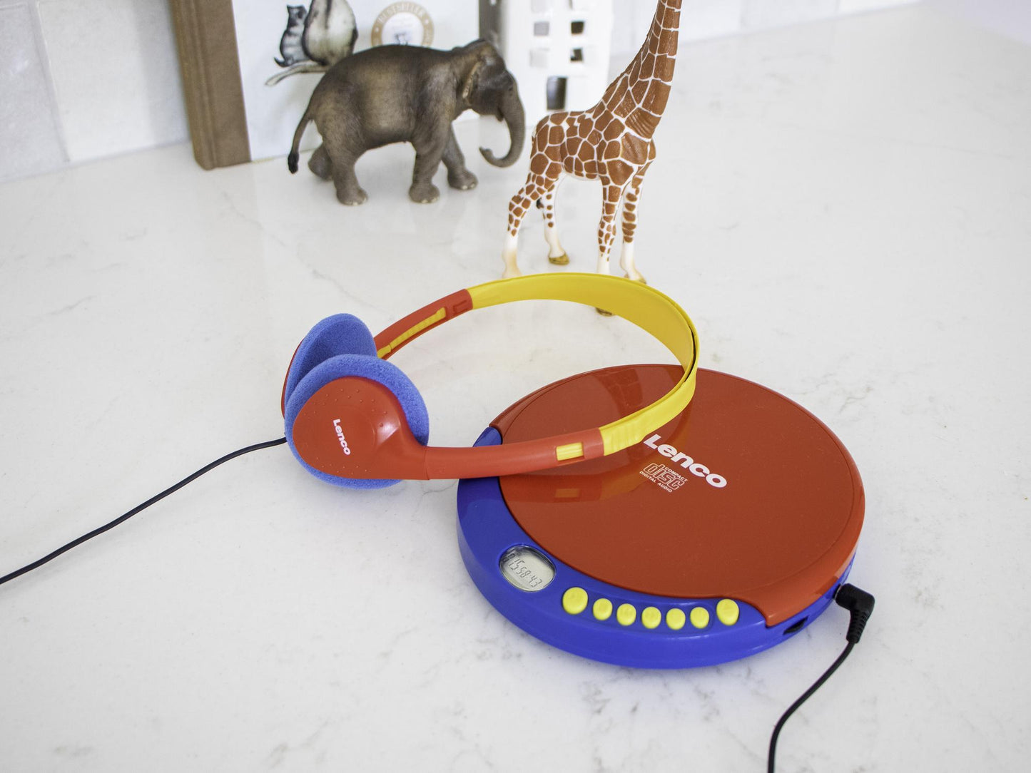 Kids Portable CD Player with Sound Limiter, Rechargeable