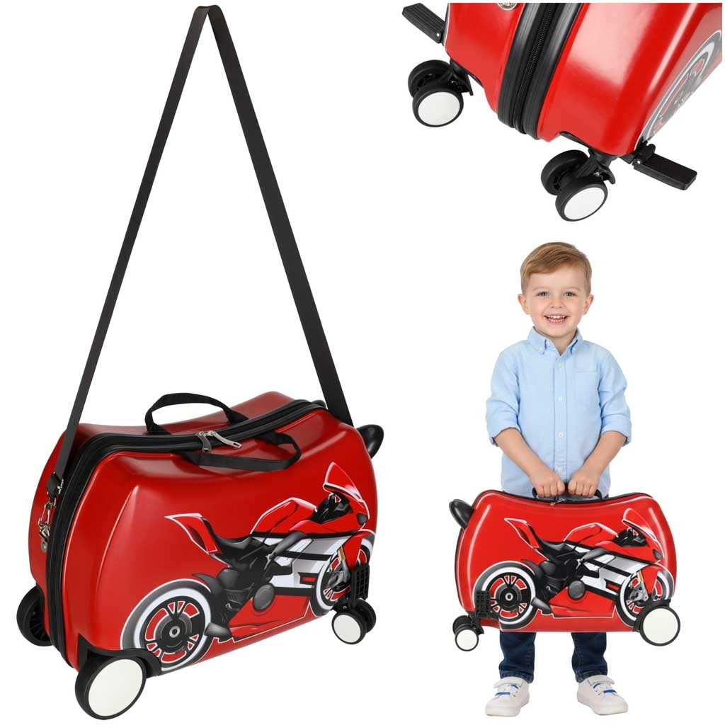 Kids' Ride-On Suitcase – Wheeled Hand Luggage