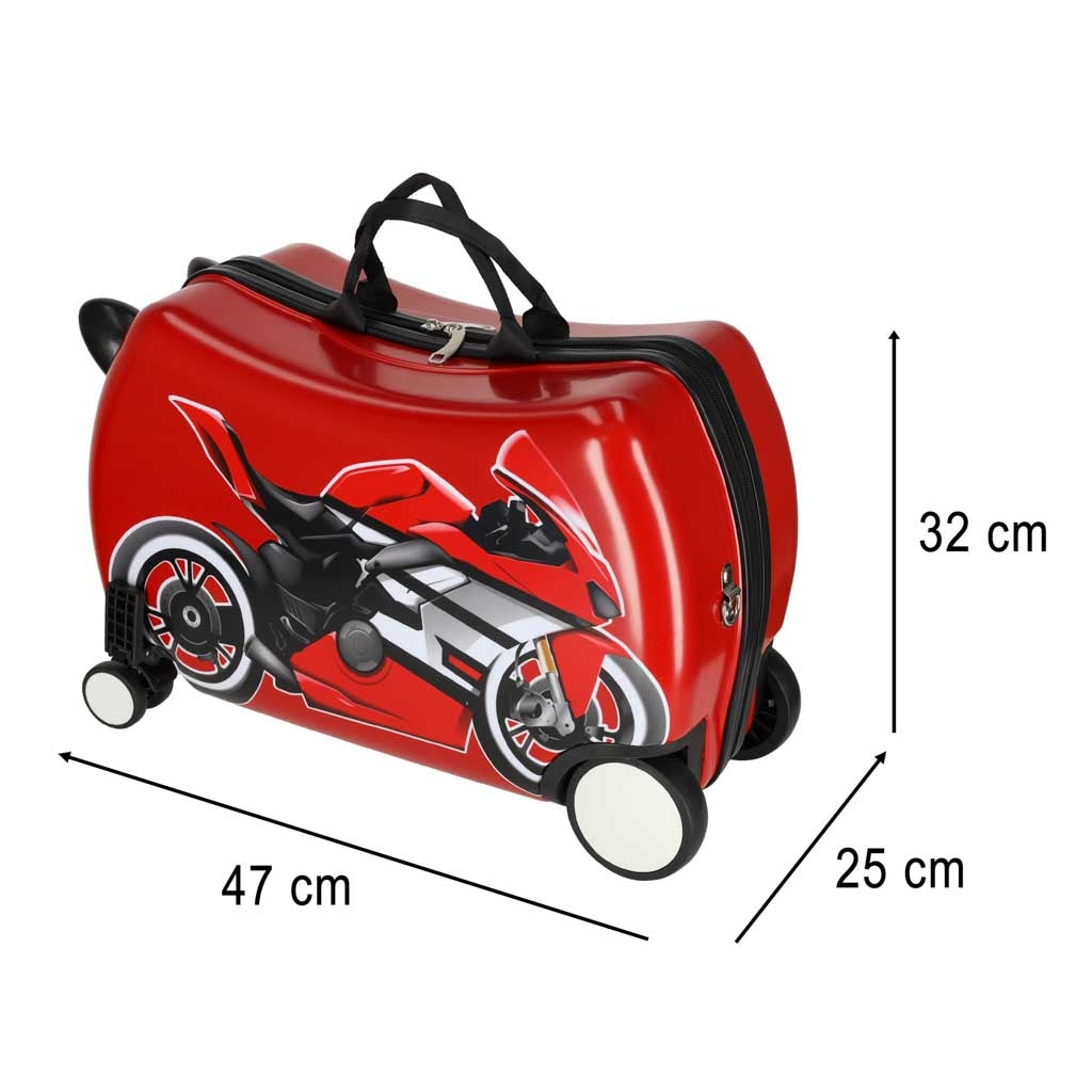 Kids' Ride-On Suitcase – Wheeled Hand Luggage