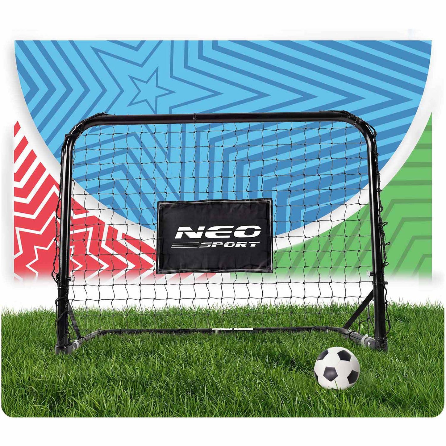 Kids Soccer Goal Set with Ball & Pump, 60x45x25 cm, 2 Pack