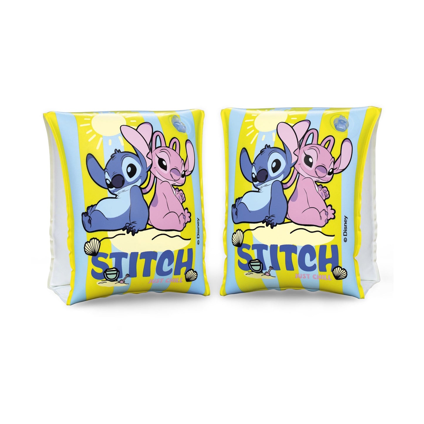 Kids Swim Armbands, Lilo & Stitch Design, Easy Inflate