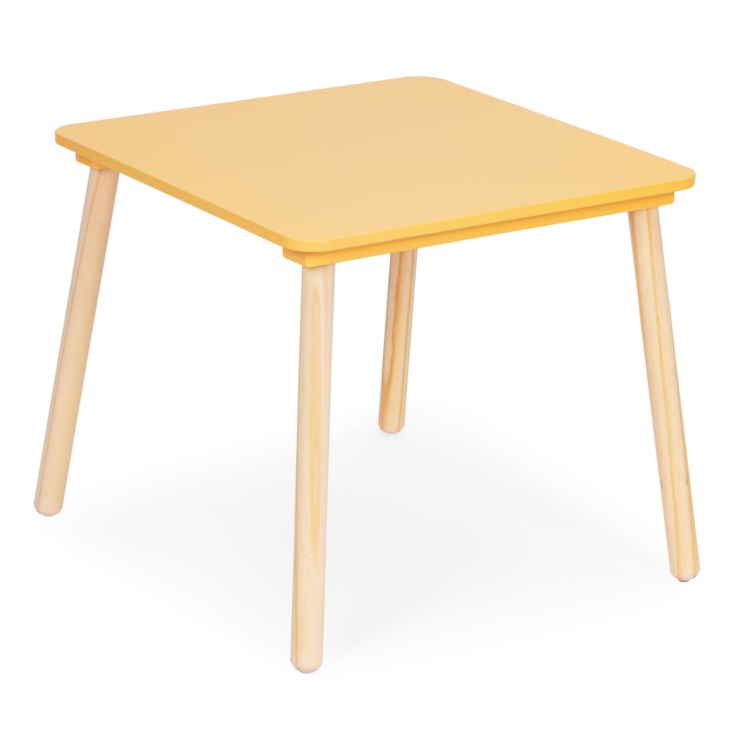Kids Table and 2 Chairs Set with Giraffe Design
