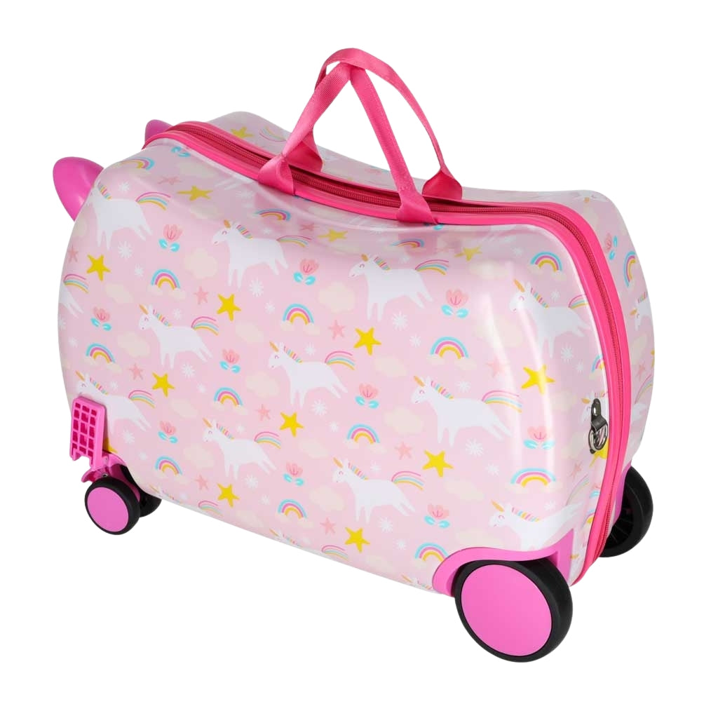 Kids' Unicorn Wheeled Suitcase – Carry-On Luggage