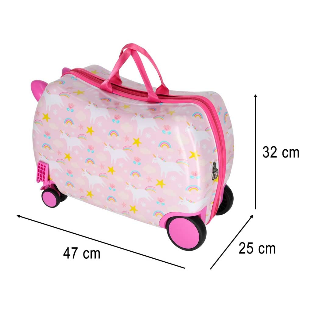 Kids' Unicorn Wheeled Suitcase – Carry-On Luggage