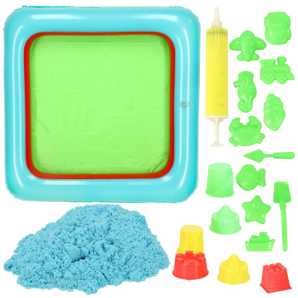 Kinetic sand in a box 2kg molds blue