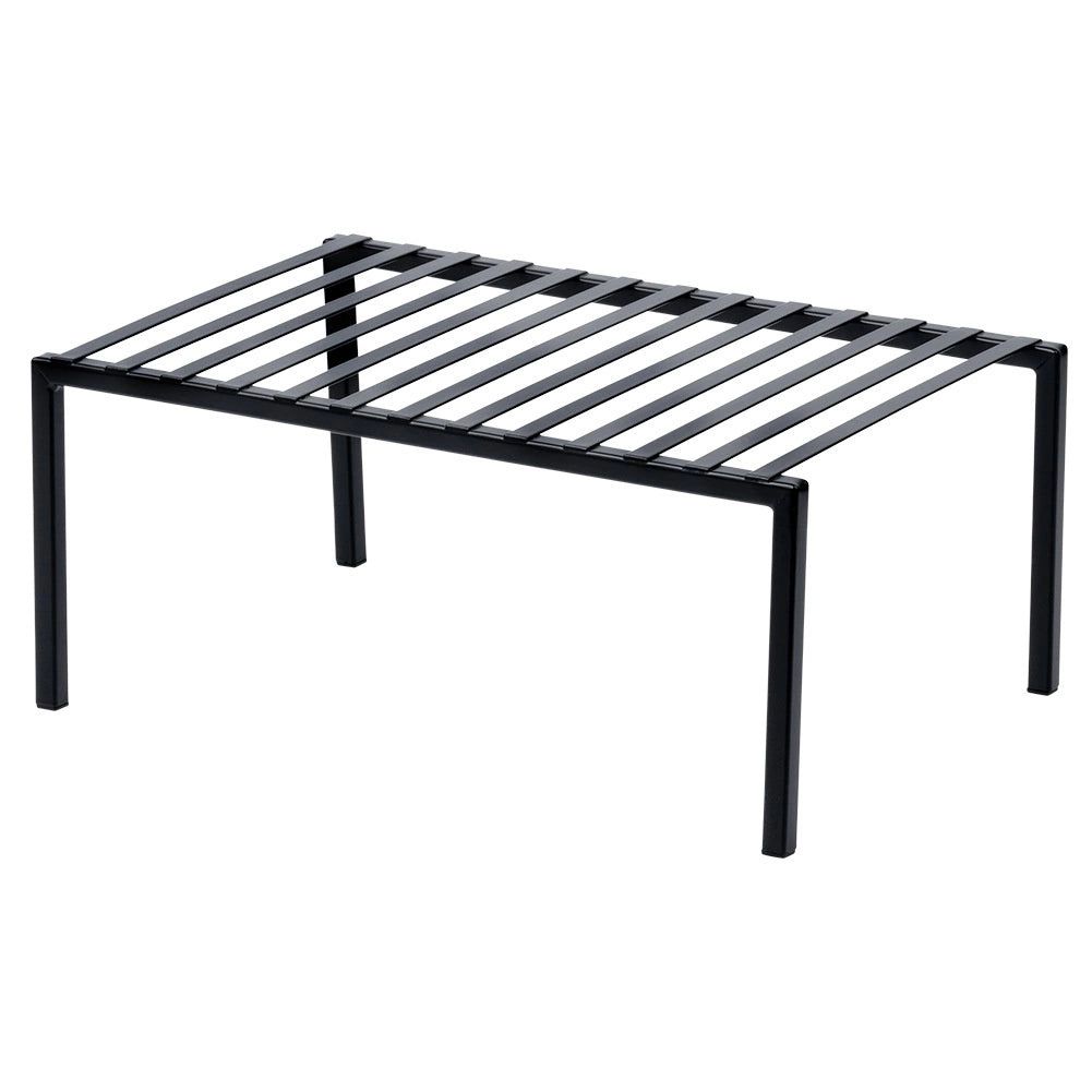 Kitchen Shelf, Black Metal 33x21x14 cm