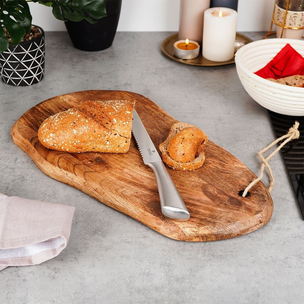 Kitchen board in Exotic Mango wood with Aged Design