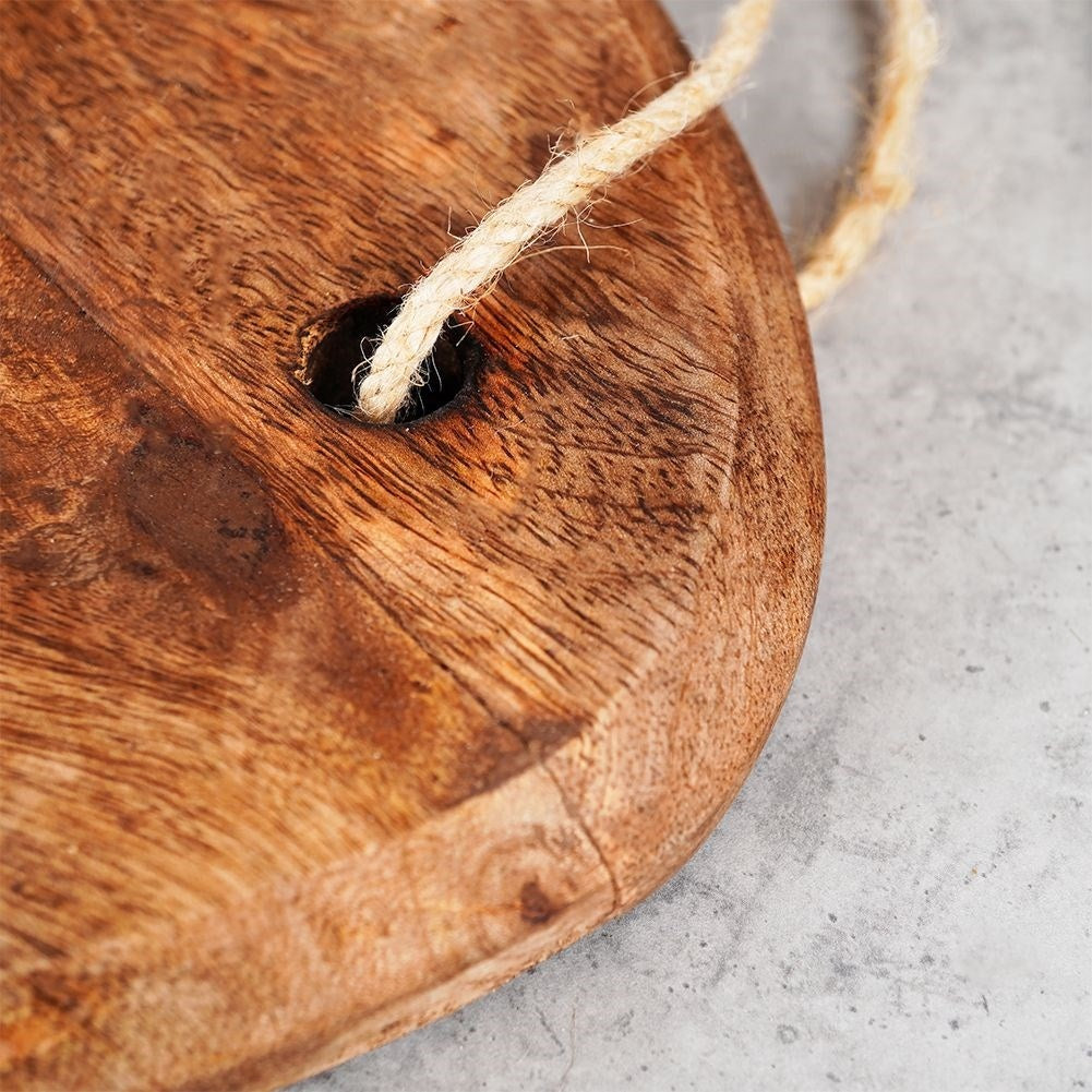 Kitchen board in Exotic Mango wood with Aged Design