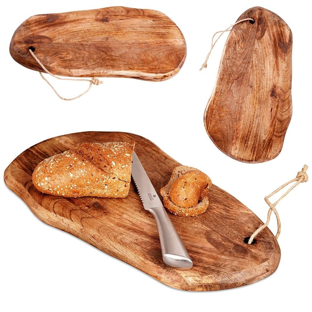Kitchen board in Exotic Mango wood with Aged Design