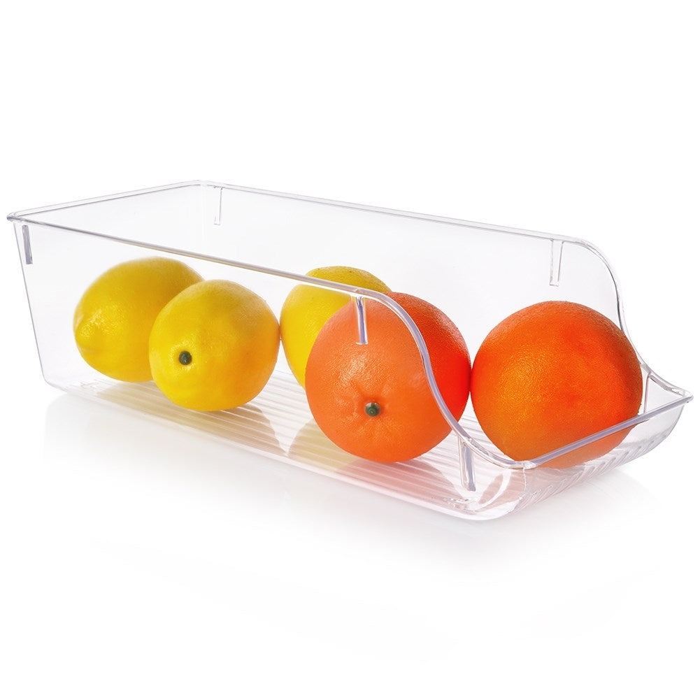 Kitchen container for food storage in the refrigerator