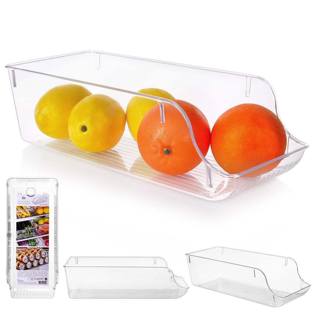Kitchen container for food storage in the refrigerator