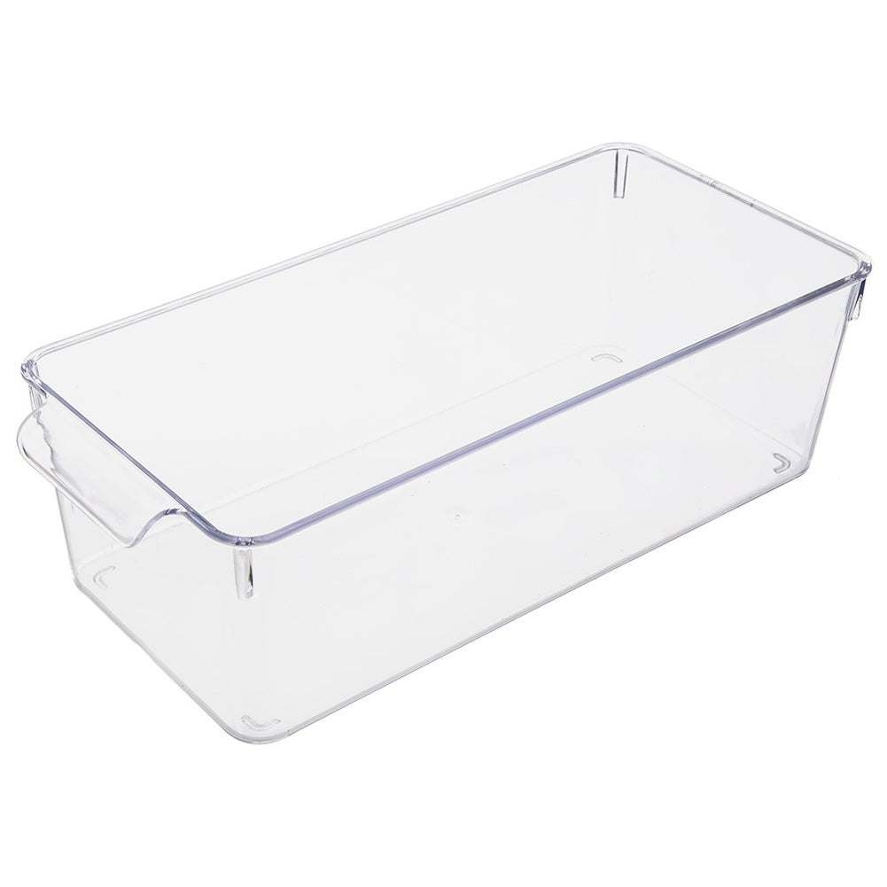 Kitchen container for refrigerator storage of vegetables and fruit
