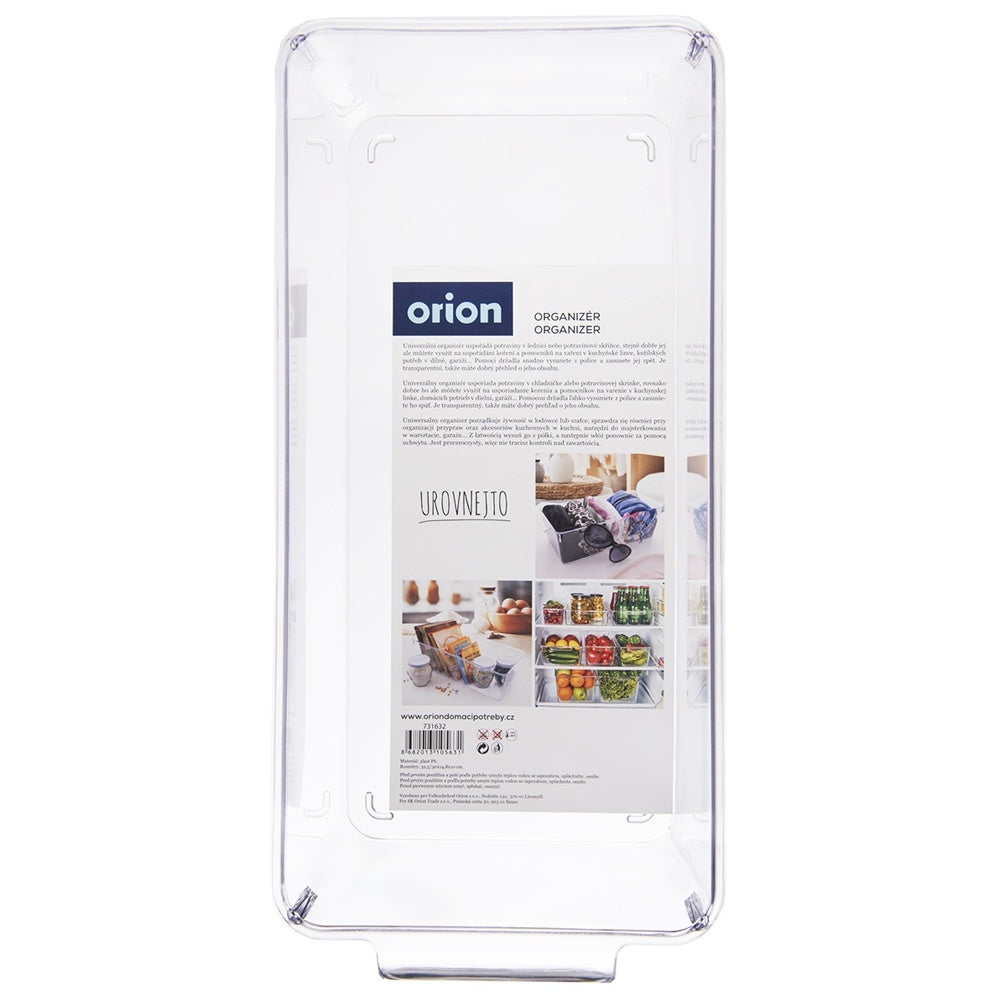 Kitchen container for refrigerator storage of vegetables and fruit